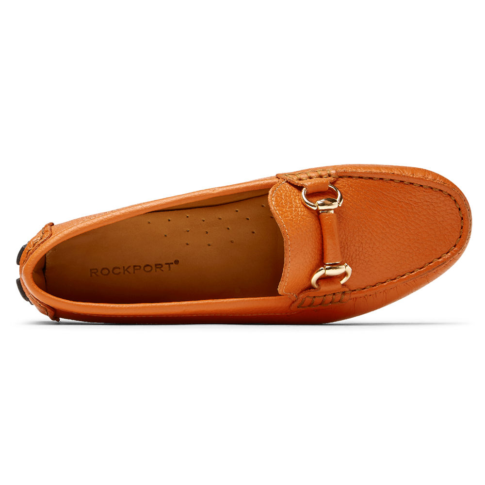 Rockport Loafers For Womens Orange - Bayview Bit Keeper - MV7083419